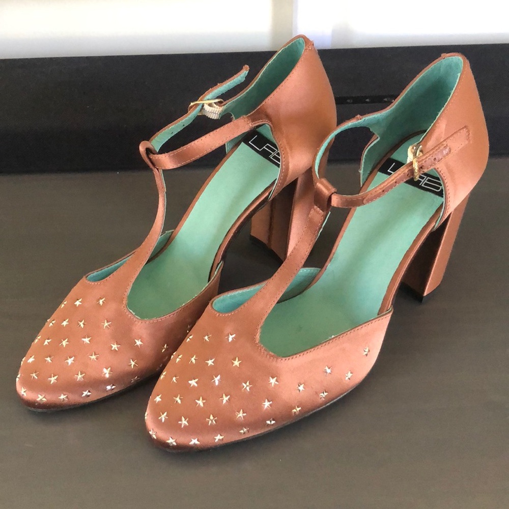 Anthropologie Lab Star Studded Heels